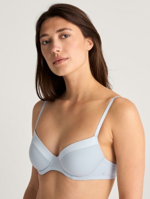 Arctic Ice Calida Cate T-shirt Bra Women Underwear | XCBKZ-5036