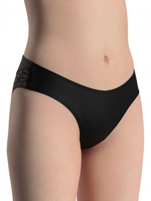 Black C2c Calida 100% Nature Mum Brief, Regular Cut, Cradle To Cradle Certified® Women Underwear | TYFPE-5870