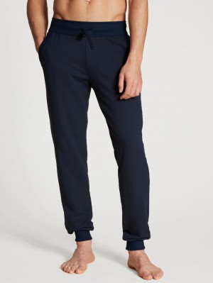 Dark Sapphire Calida Circular Lounge Sweatpants, Cradle To Cradle Certified® Men Loungewear | NPGWL-3471