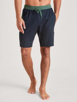 Dark Sapphire Calida Dsw Balancing Shorts Men Deepsleepwear | NRUEC-7901