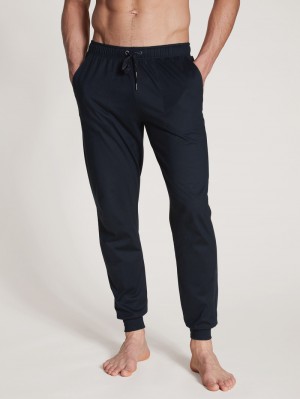 Dark Sapphire Calida Remix Basic Sleep Pants Men Sleepwear | FXVHS-0493