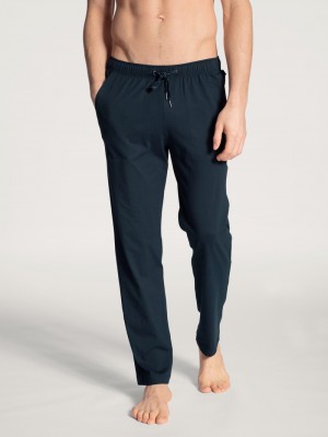 Dark Sapphire Calida Remix Basic Sleep Pants Men Sleepwear | CGVYA-0586