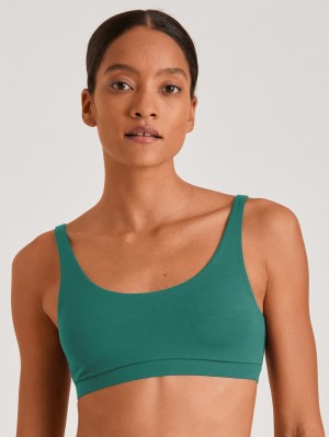 Galapagos Green Calida Natural Skin Bustier, Cradle To Cradle Certified® Women Underwear | SIJLB-6032