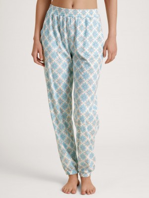 Glacier Blue Calida Favourites Balance Pants Women Sleepwear | QMPOE-6581