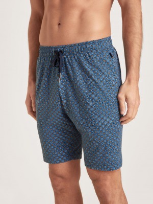 Indian Blue Calida Special Shorts Men Sleepwear | JGNTP-8725