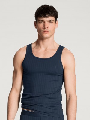 Indigo Mood Calida Pure & Style Athletic Shirt Men Underwear | JPTZL-9405