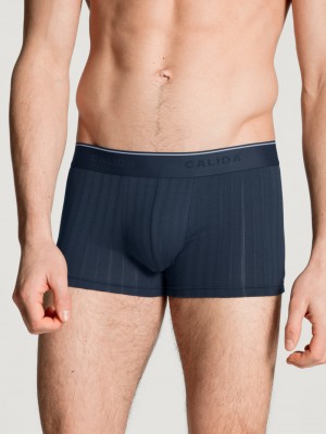 Indigo Mood Calida Pure & Style Boxer Brief, Elastic Waistband Men Underwear | CANTL-8430