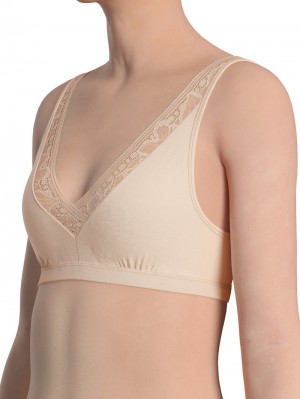 Lace Parfait Pink Calida 100% Nature Mum Bustier, Cradle To Cradle Certified® Women Underwear | FMOLV-9405