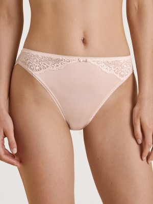 Lace Parfait Pink Calida Sensual Secrets Brief Women Underwear | IVNTQ-3905