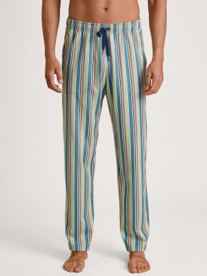 Niagara Blue Calida Rmx Sleep Weekend Pants Men Sleepwear | LBKDX-1820