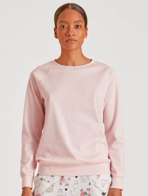 Pearl Blush Calida Favourites Dog Shirt Long Sleeve Women Loungewear | SDXRM-2764