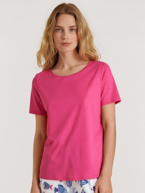 Pink Flash Calida Favourites Serenity Shirt Short-sleeve Women Loungewear | CDSVG-8795