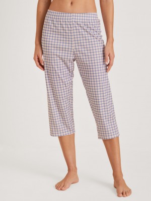 Provence Blue Calida Special 3/4 Pants Women Sleepwear | AMKSN-6120