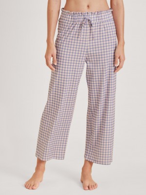 Provence Blue Calida Special Pants Women Sleepwear | SWMZP-1968