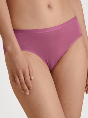 Red Violet Calida Natural Comfort Brief Women Underwear | IDGFW-6073