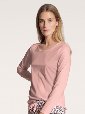 Rose Bud Calida Favourites Dreams Shirt Long Sleeve Women Sleepwear | AQDJZ-0781