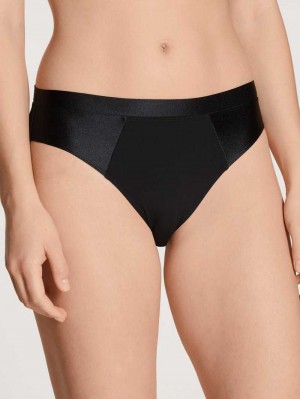 Schwarz Calida Cate Brief Women Underwear | PRTJA-9584