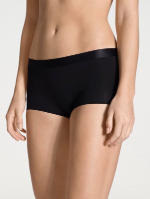 Schwarz Calida Cate Shorty Regular Cut Women Underwear | LIXVQ-1234