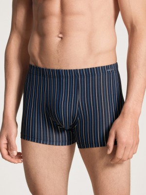 Schwarz Calida Cotton Code Boxer Brief Men Underwear | KVZND-6257