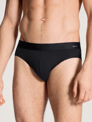 Schwarz Calida Cotton Code Brief Men Underwear | VXNRT-2104