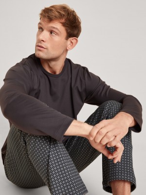 Shale Grey Calida Relax Streamline 2 Pyjama Men Sleepwear | VCSGE-7016