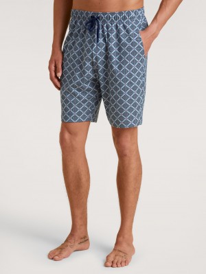 Stormy Grey Calida Rmx Sleep Time Off Bermudas Men Sleepwear | NXYTC-9124