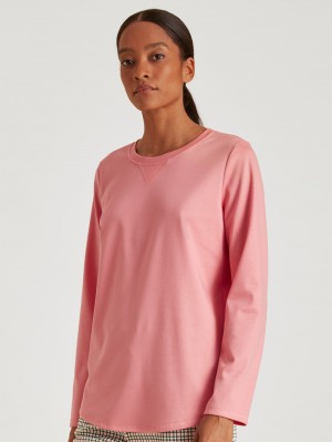 Strawberry Ice Calida Favourites Dog Shirt Long-sleeve Women Loungewear | VUMXB-8462