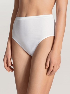 Weiss Calida Light Midi Brief Women Underwear | VAFBR-2913