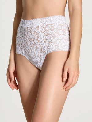 Weiss Calida Natural Comfort Lace Brief Women Underwear | QIMZL-5968