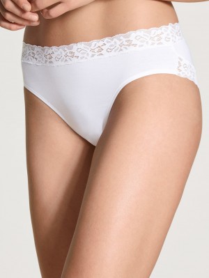 Weiss Calida Natural Comfort Lace Brief Women Underwear | SLGUC-2398