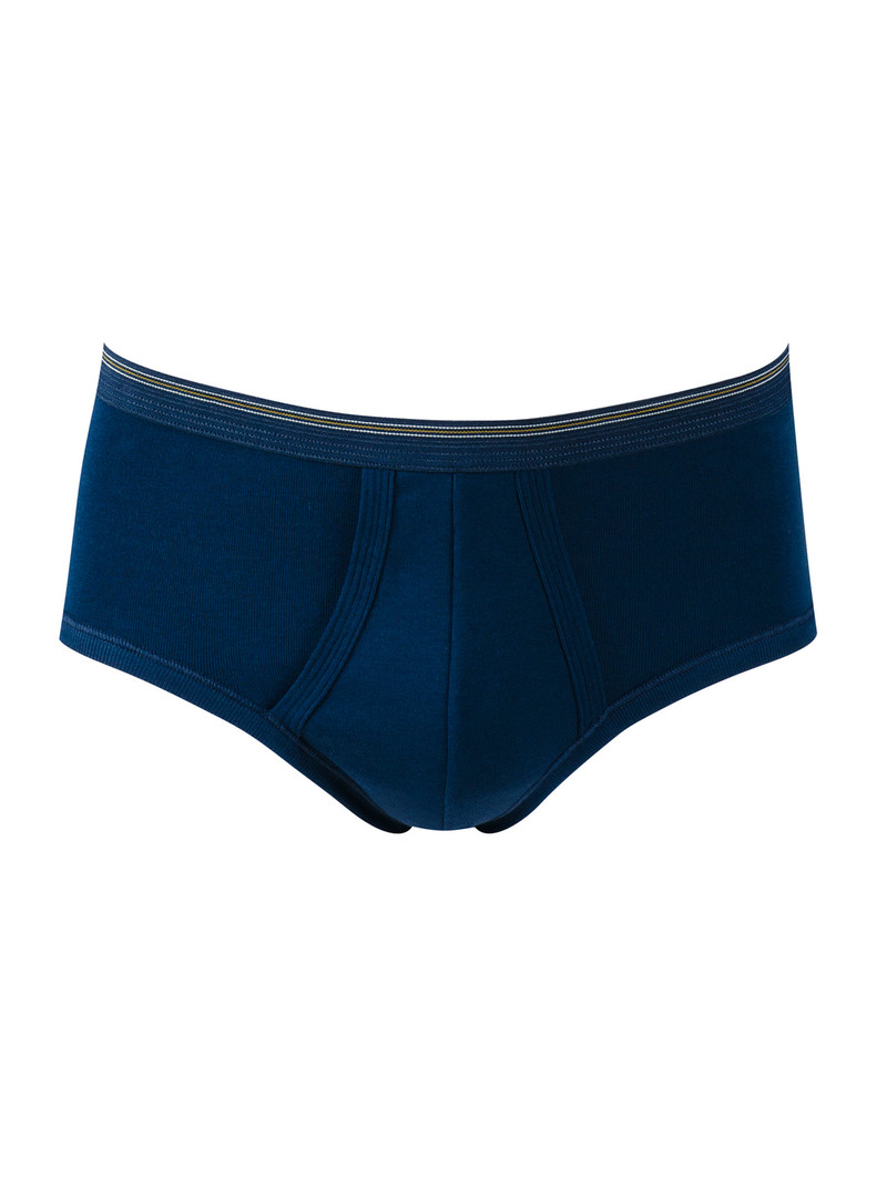 Admiral Calida Twisted Cotton Classic Brief With Fly Men Underwear | KUSOB-8670