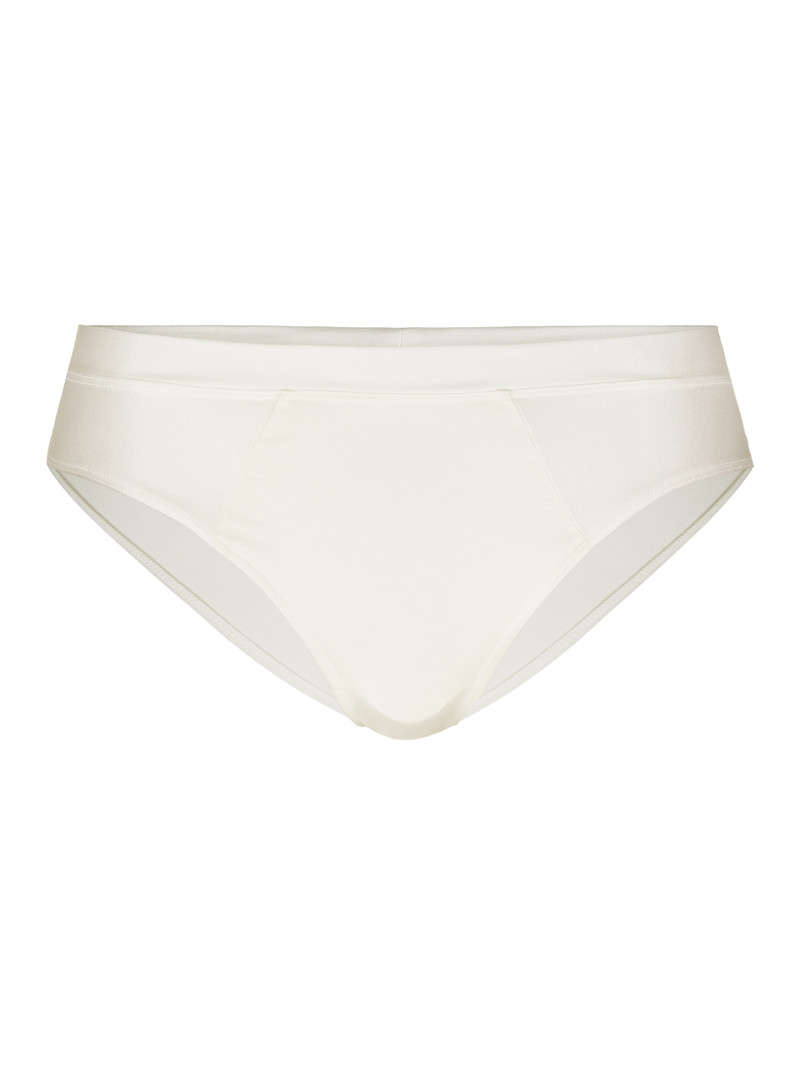 Alabaster Crème Calida Cate Brief Women Underwear | PZRNM-6327