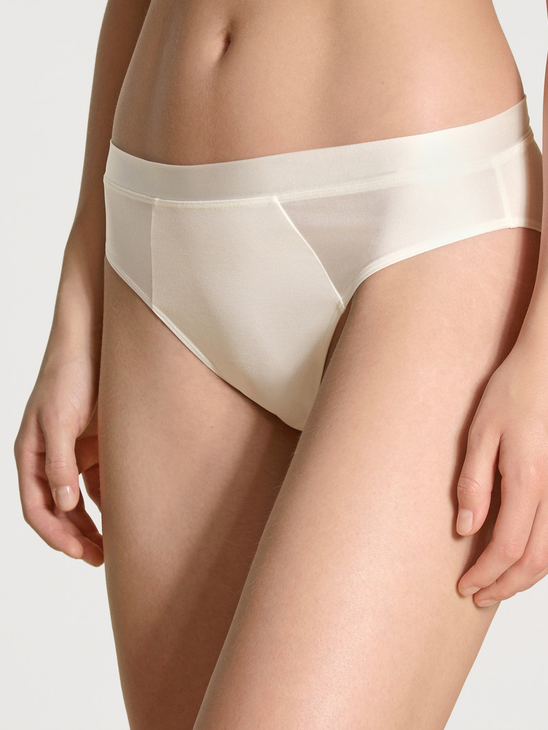 Alabaster Crème Calida Cate Brief Women Underwear | PZRNM-6327