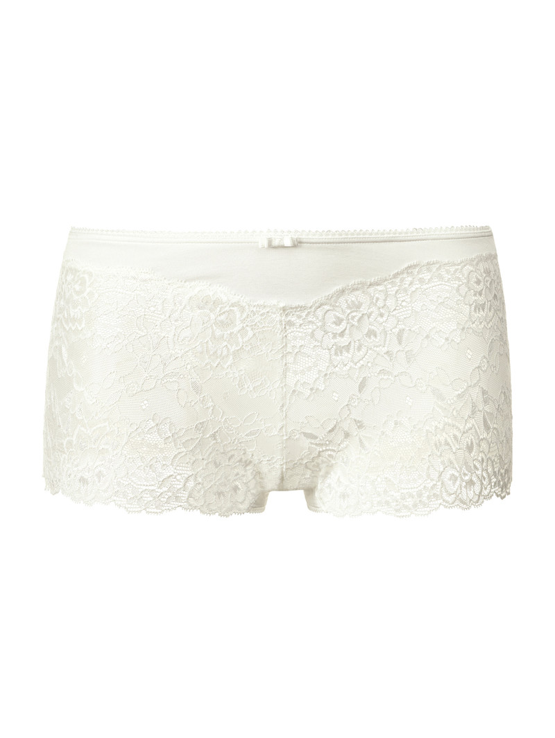 Alabaster Crème Calida Sensual Secrets Shorty Regular Cut Women Underwear | ZMQRK-0349