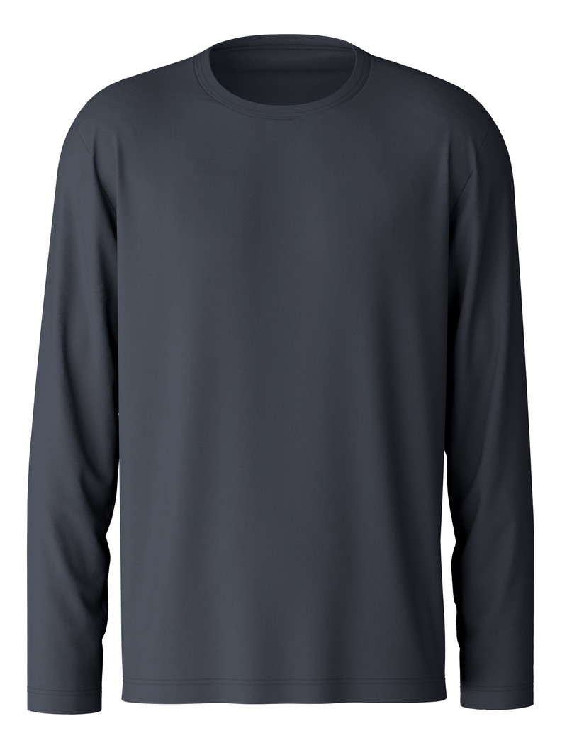 Anthrazit Calida Rmx Sleep Leisure Shirt Long Sleeve Men Sleepwear | NYDTF-8734