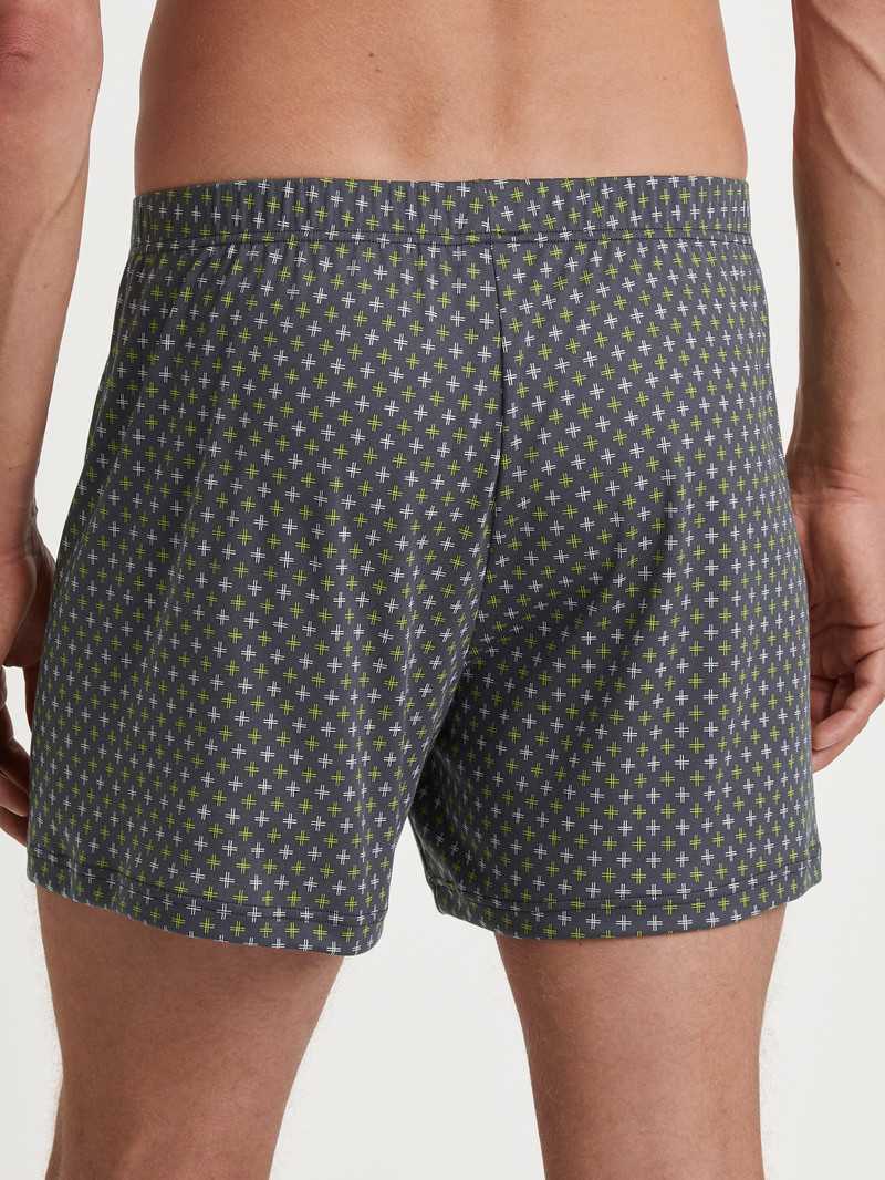 Anthrazit Calida Swiss Edition Boxer Shorts Men Underwear | GBHCS-4586