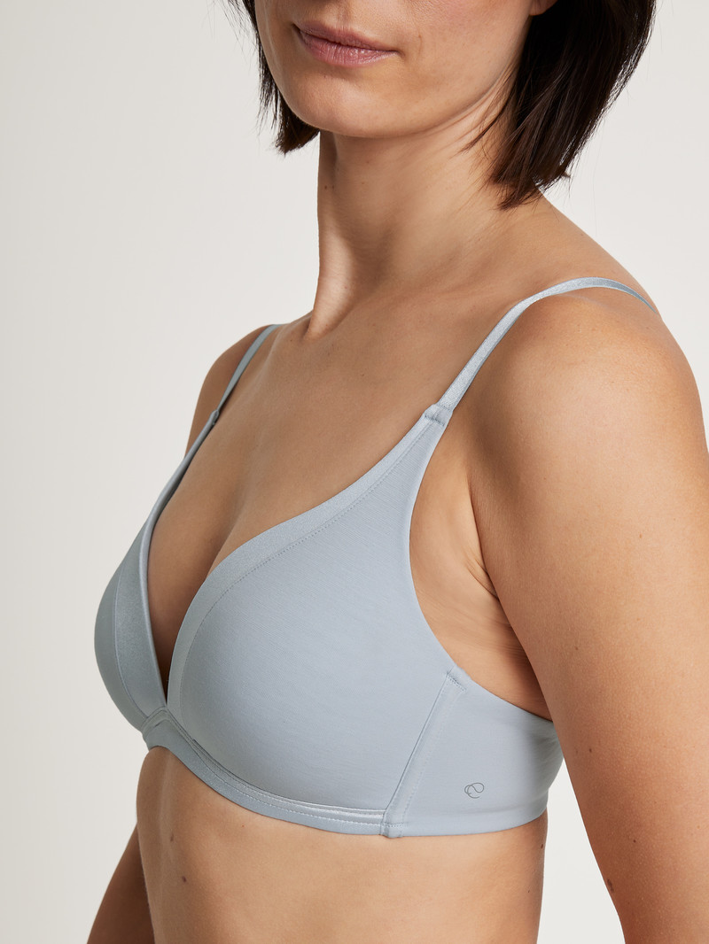 Arctic Ice Calida Cate Triangle Bra With Padding Women Underwear | QKGLM-3057