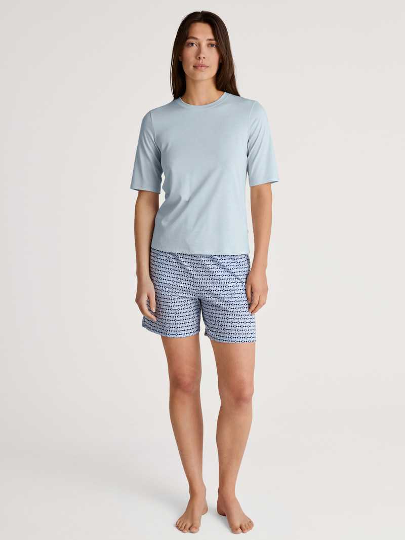 Arctic Ice Calida Favourites Joy Shirt Short Sleeve Women Loungewear | LVMOE-1745