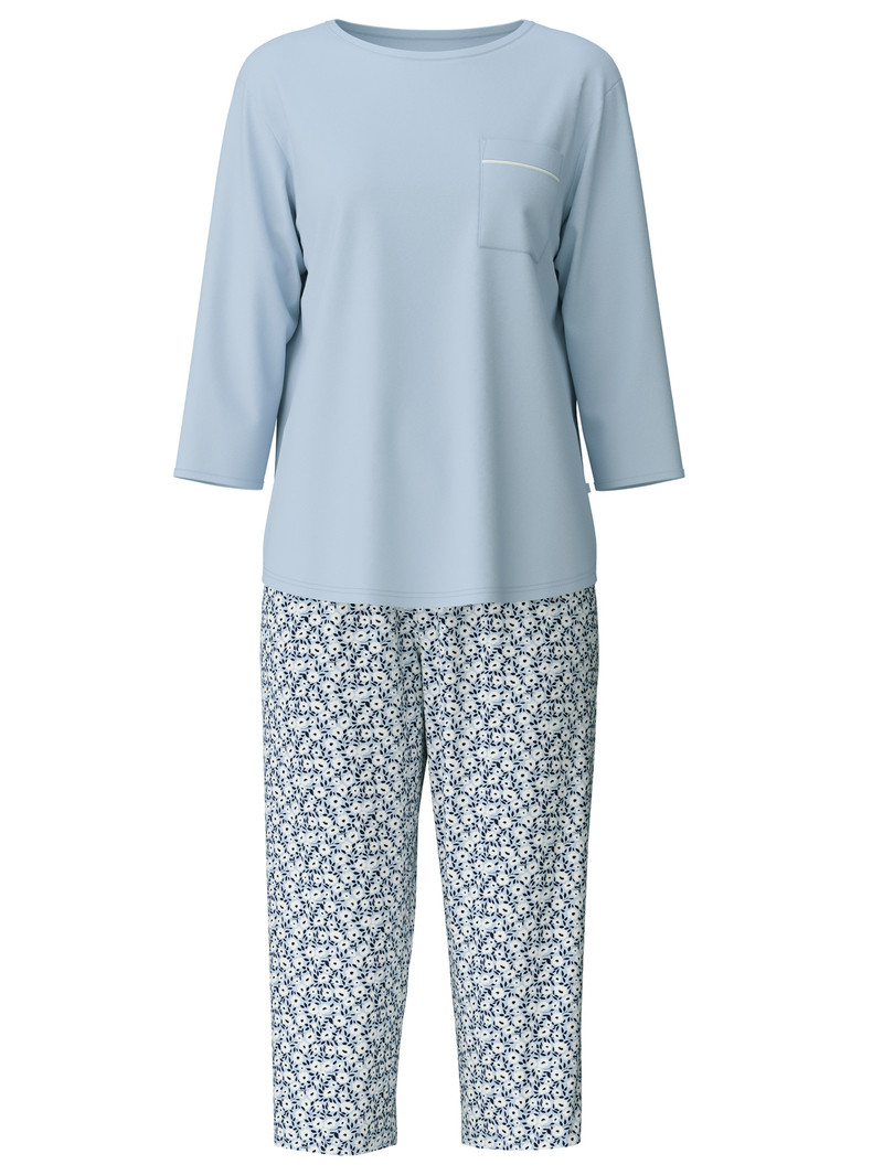 Arctic Ice Calida Sweet Dreams 3/4 Pyjama Women Sleepwear | SPOBE-9574