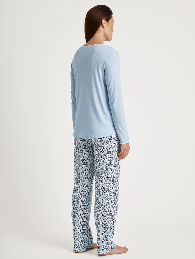 Arctic Ice Calida Sweet Dreams Pyjama Women Sleepwear | TVEPG-6195