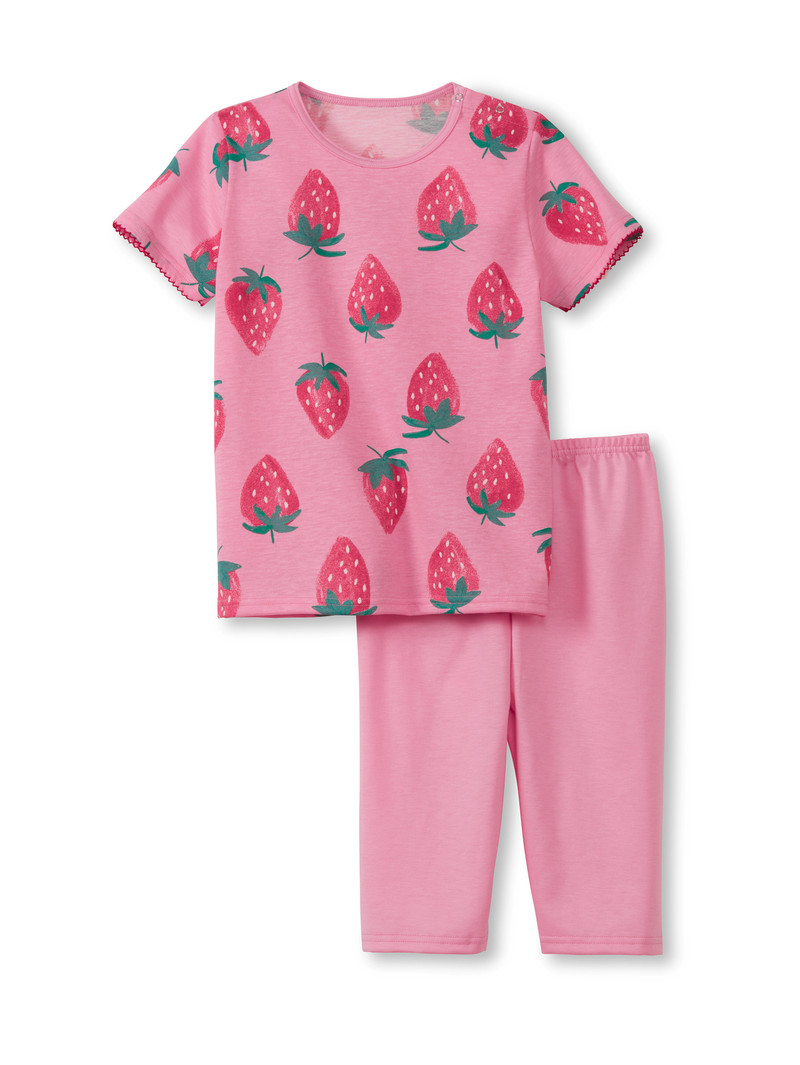 Begonia Pink Calida Toddlers Strawberry 3/4 Pyjama Kids\' Pyjama | GNFWB-6285