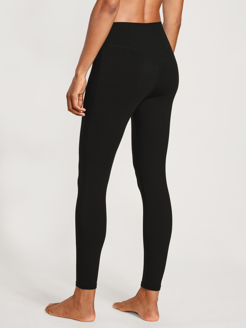 Black C2c Calida Circular Lounge Leggings, Cradle To Cradle Certified® Women Yoga | RUJZN-4691