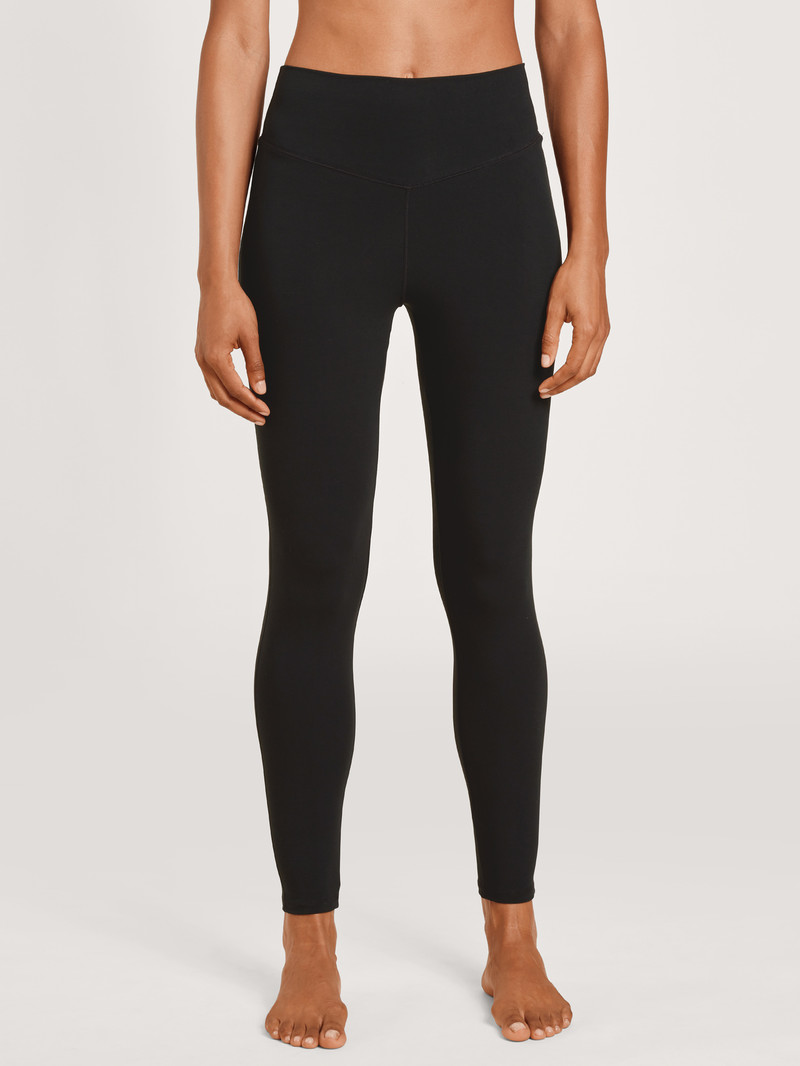 Black C2c Calida Circular Lounge Leggings, Cradle To Cradle Certified® Women Yoga | RUJZN-4691