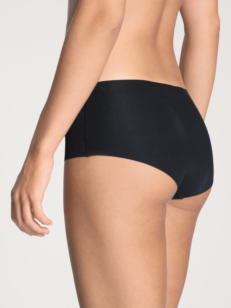 Black C2c Calida Natural Skin Panty, Cradle To Cradle Certified® Women Yoga | CNUAG-8974