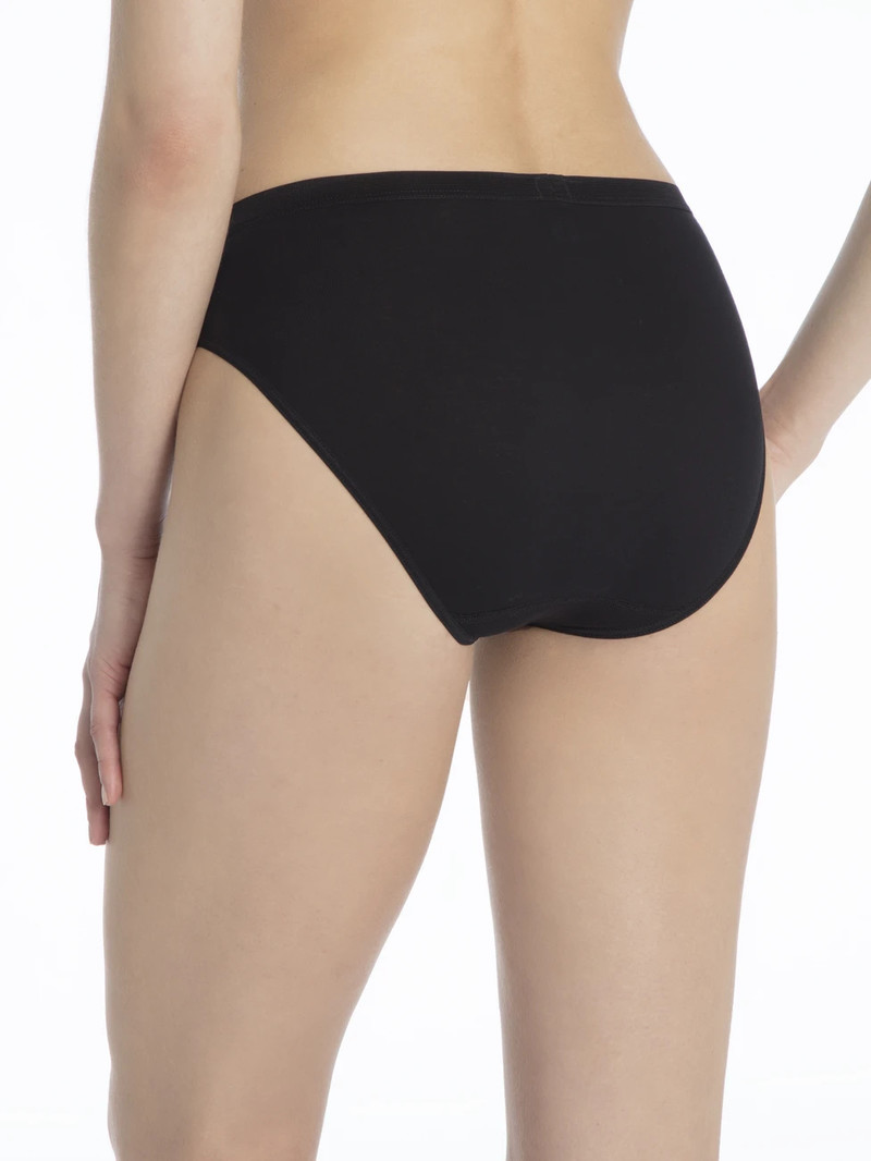 Black Calida Classic Light Mini Brief 2pk Women Underwear | VJOTD-7915