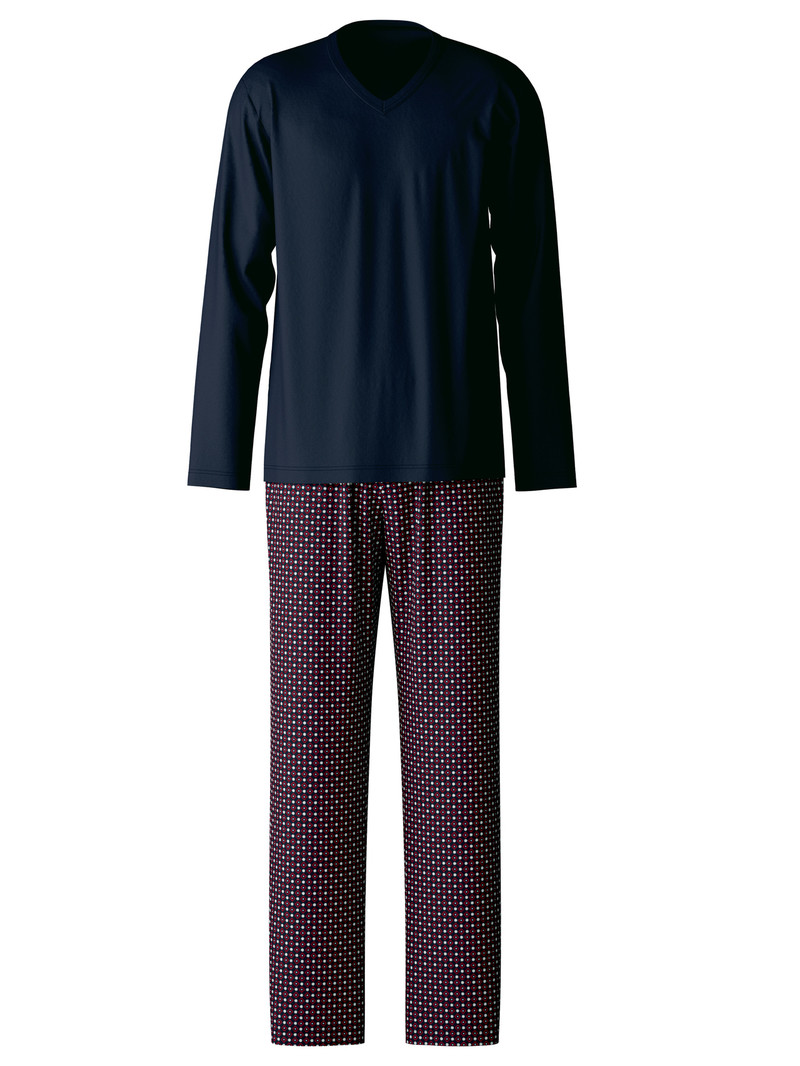 Blue Night Calida Special Pyjama Men Sleepwear | HNLQA-3184