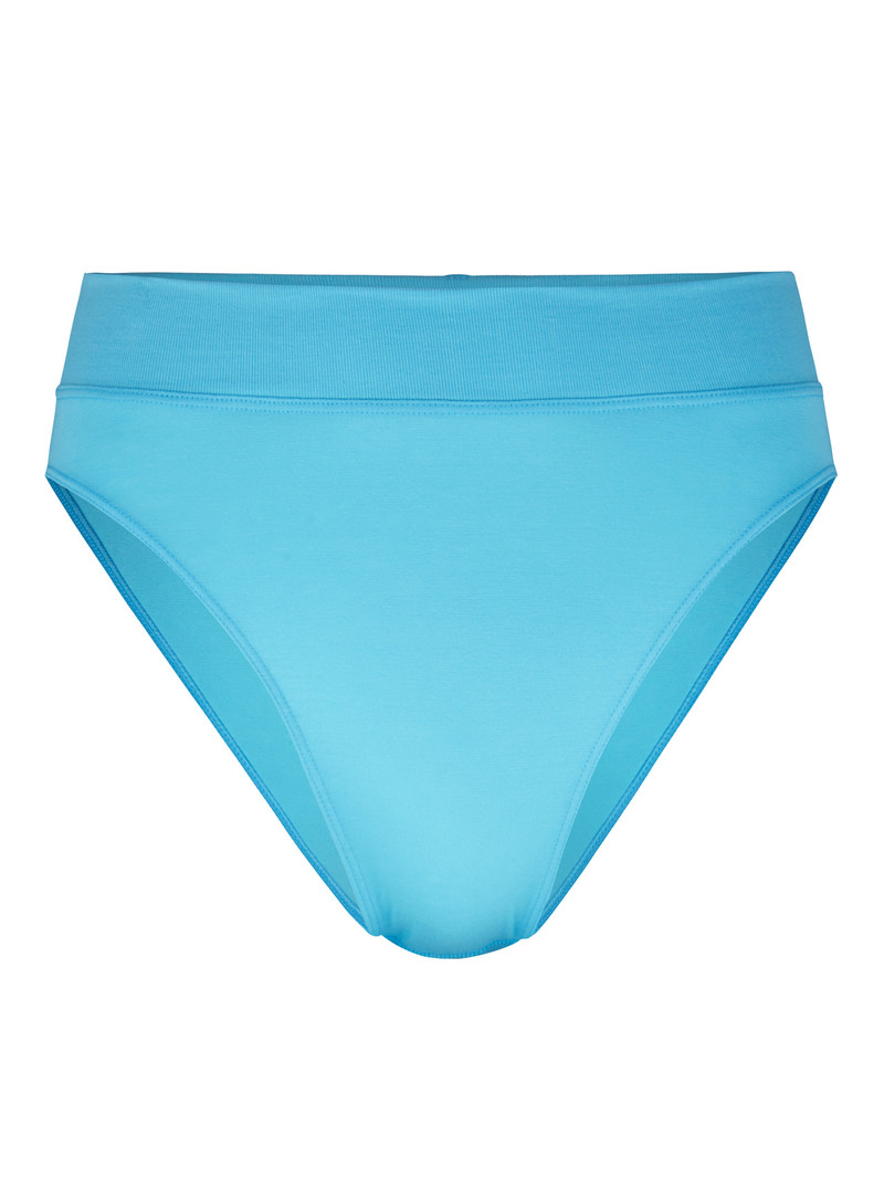 Blue Topaz Calida Elastic Brief, High Waist Women Yoga | HCMJQ-4018