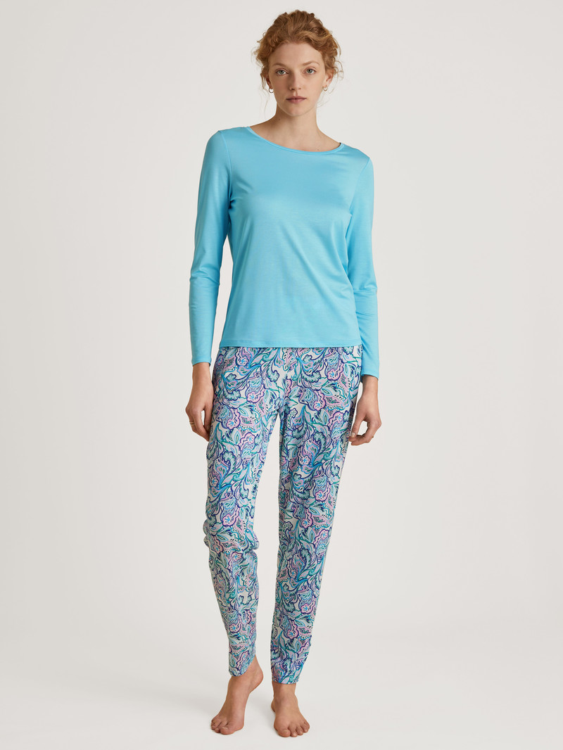 Blue Topaz Calida Favourites Energy Pants Women Sleepwear | SCJLP-3508