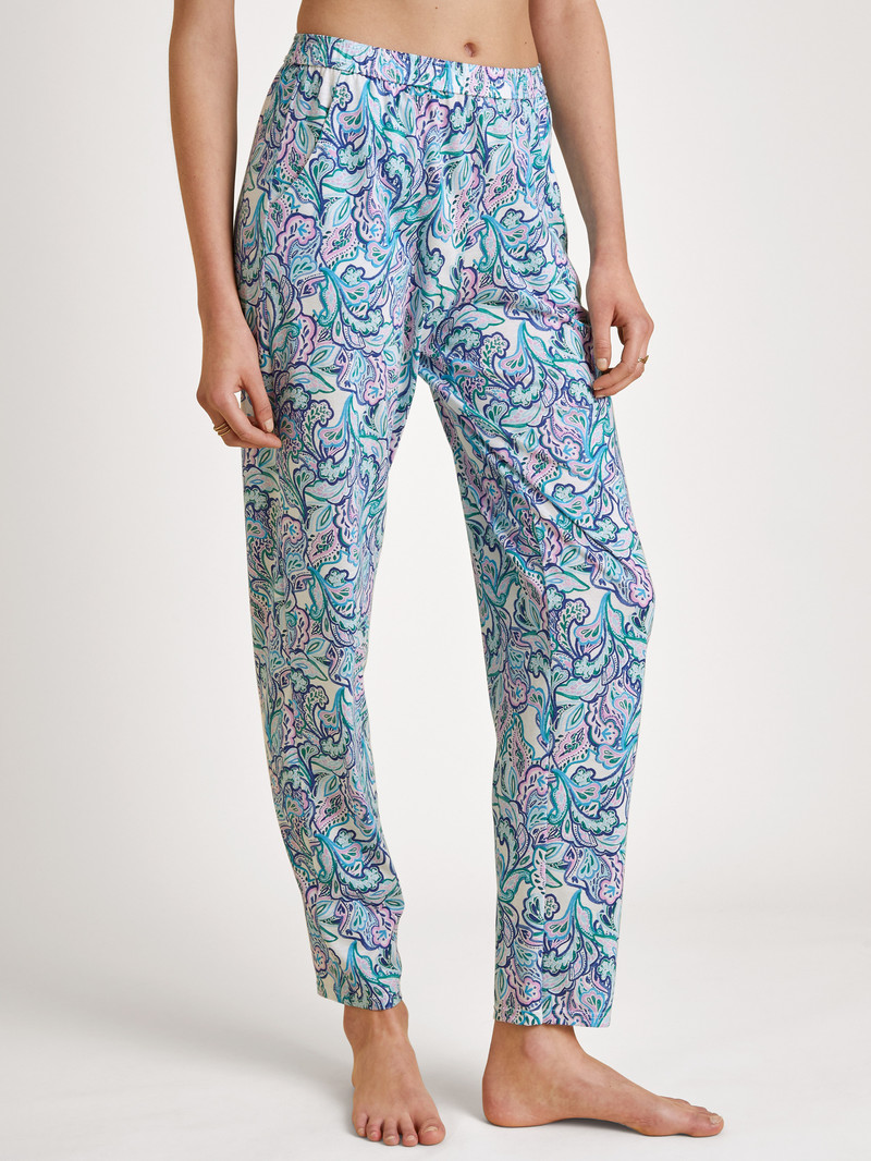 Blue Topaz Calida Favourites Energy Pants Women Sleepwear | SCJLP-3508