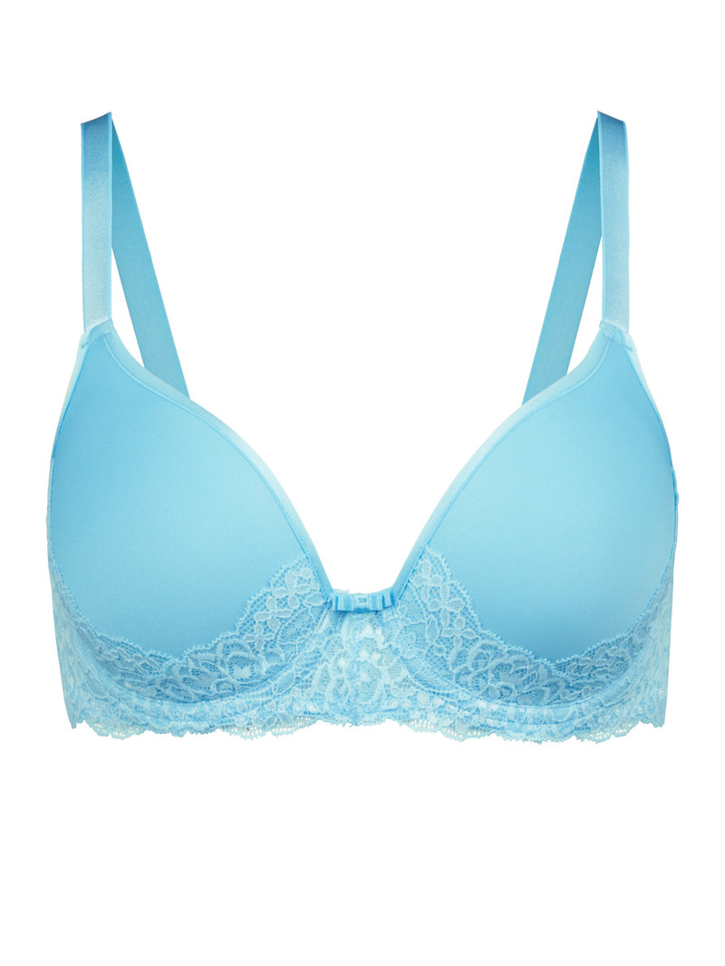 Blue Topaz Calida Sensual Secrets Spacer Bra Women Underwear | UNLBA-7619